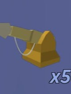 X5 GOLD HARPOONS
