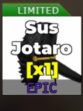 Sus Jotaro cosmetic