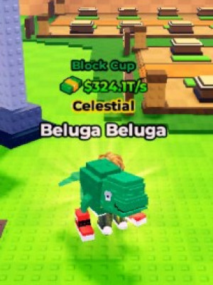🏆BLOCK CUP🏆CELESTIAL 🏆BELUGA B. 🏆324.1 T/S 🏆MAX LVL🏆
