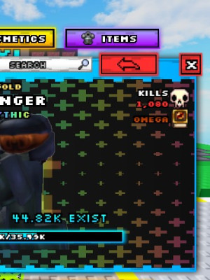 Gold omega stinger