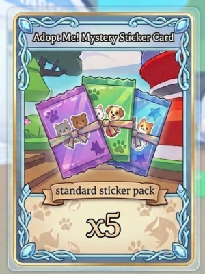 Standard sticker pack 5 штук
