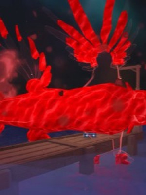 CRIMSON COLOSSAL BLUE DRAGON!