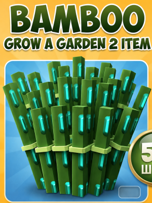 Bambo 1000 штук Grow a Garden 2 БЫСТРАЯ ВЫДАЧА ЧЕРЕЗ ПОЧТУ