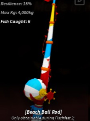 помогу получить beach ball rod