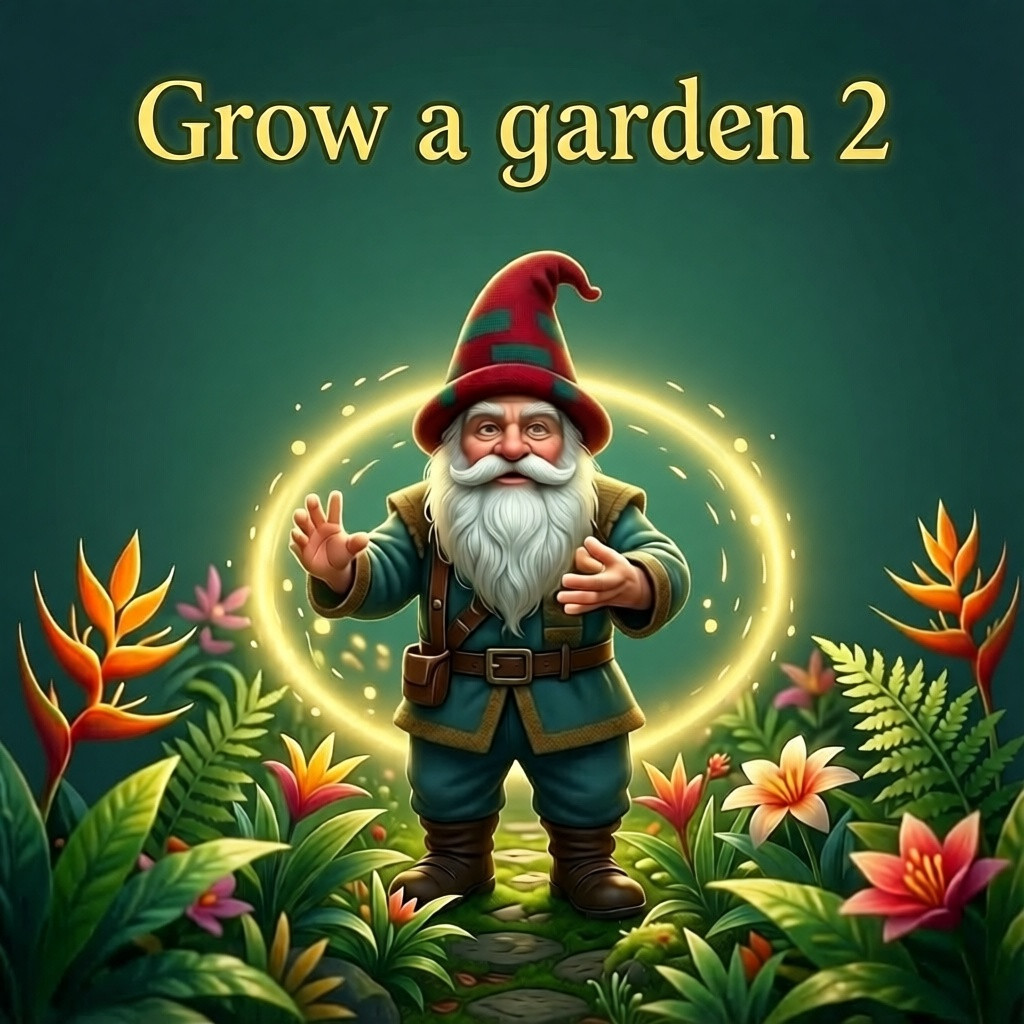 Гном из Grow a garden 2