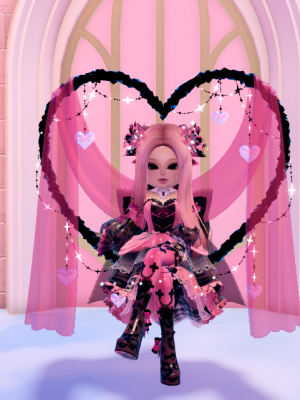 Crystal Heart 💝 Throne Halo