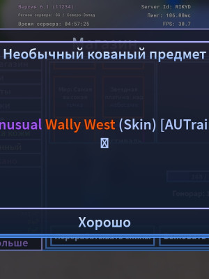 Unusual Wally west