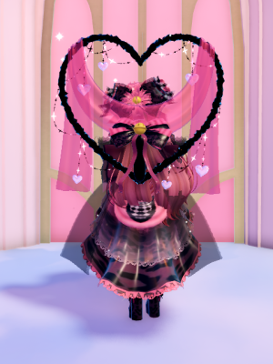 Crystal Heart 💝 Throne Halo