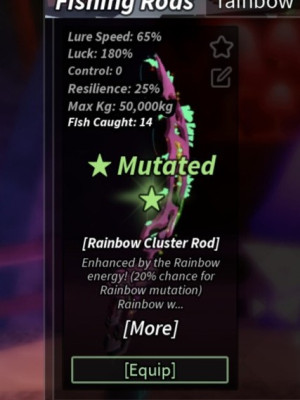 Rainbow rod