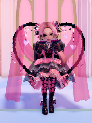 Crystal Heart 💝 Throne Halo