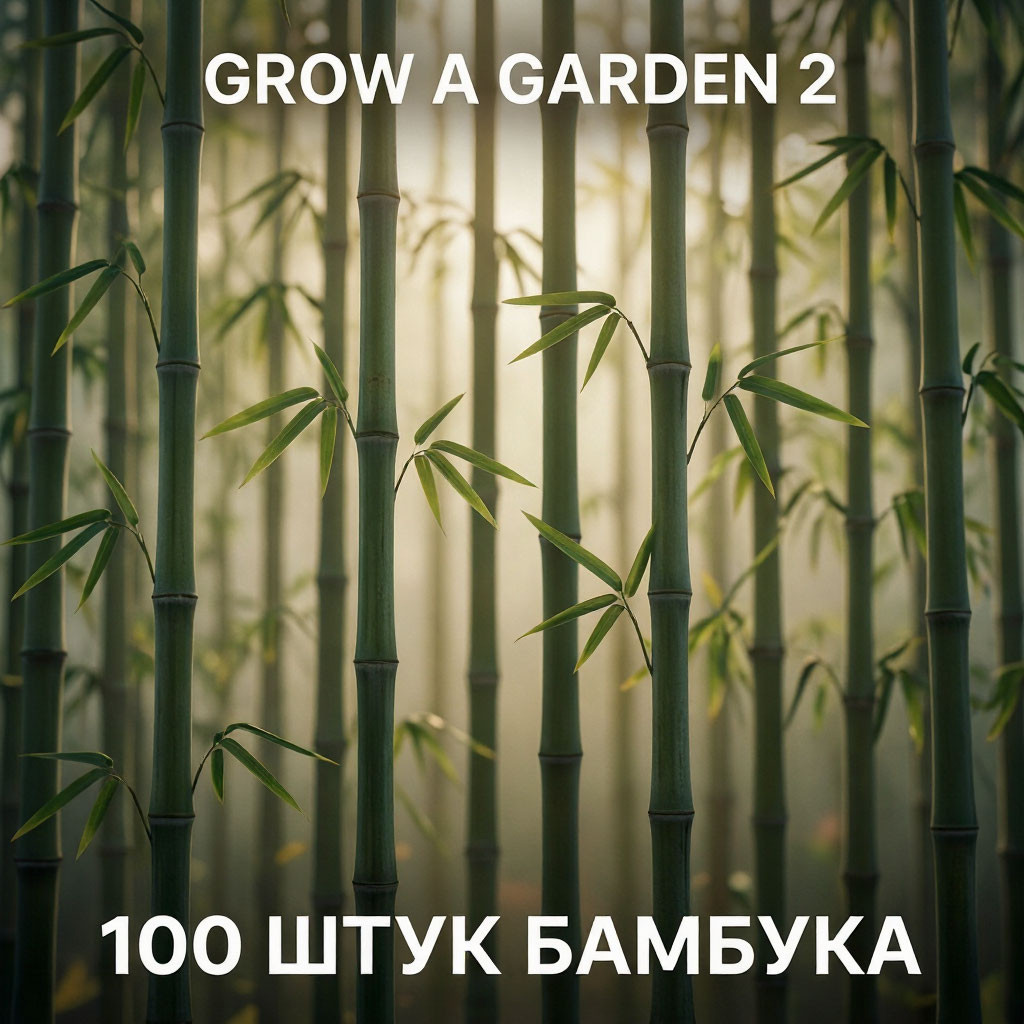 ПРОДАМ БАМБУК 100 ШТУК В ИГРЕ ВЫРАСТИ САД 2!