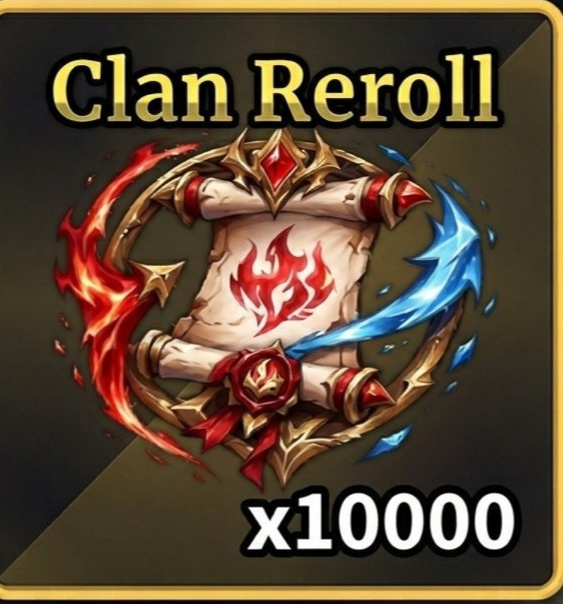 10000 clan reroll