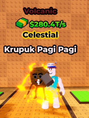 VOLCANIC KRUPUK PAGI PAGI/75 LVL/280.4T/s