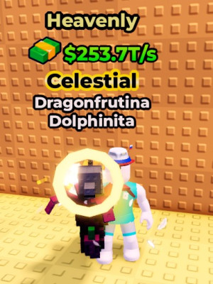 HEAVENLY DRAGONFRUTINA DOLPHINITA /FULL 75lvl/253.7 t/sec