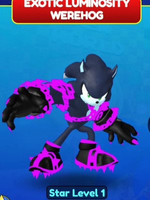 Exotic Luminosity Werehog