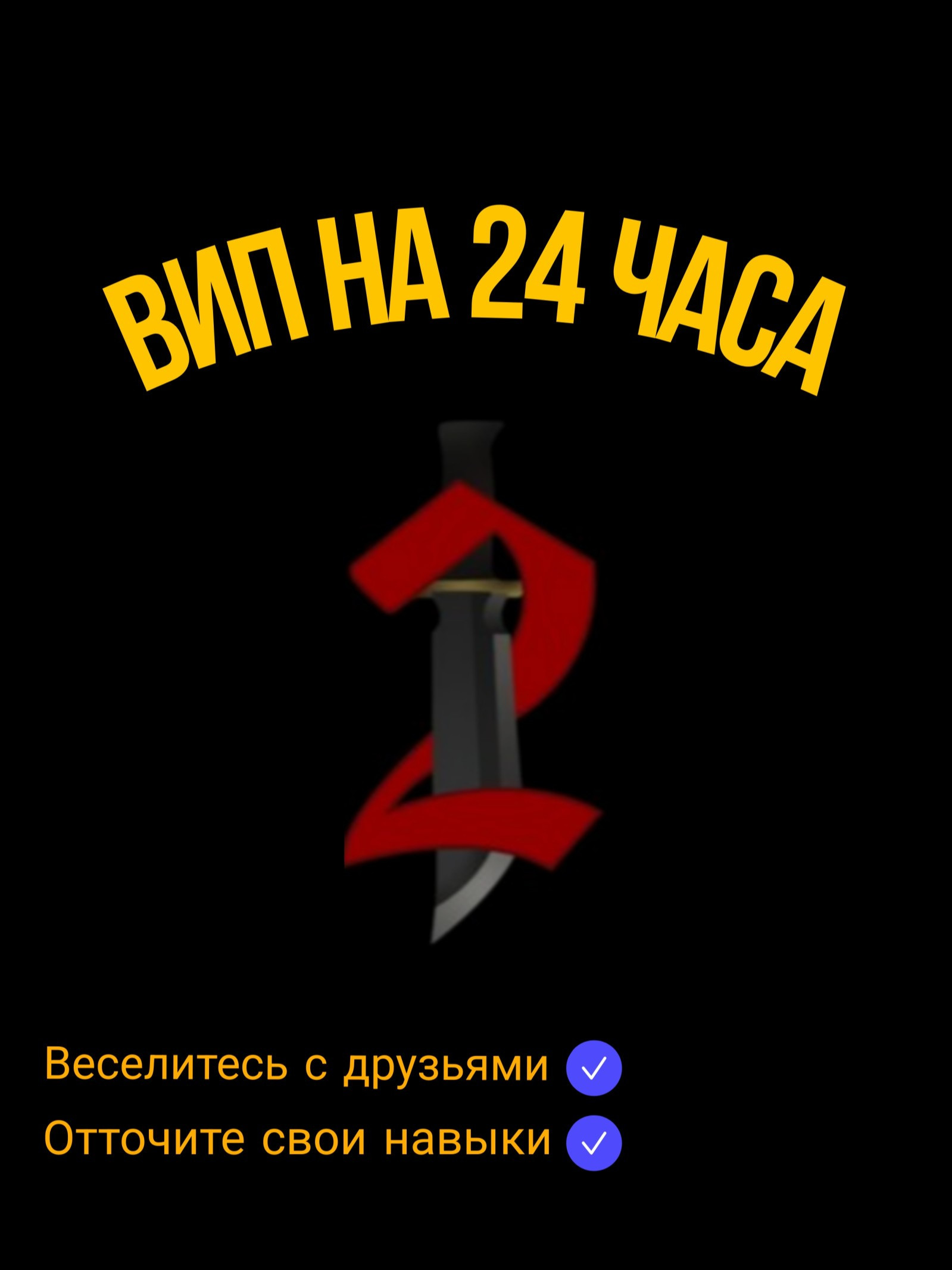 ВИП сервер на 24 часа