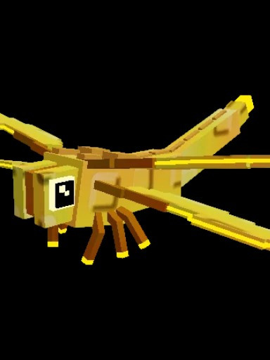 golden dragonfly