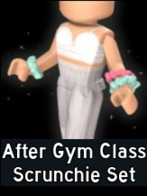 After Gym Class Scrunchie Set