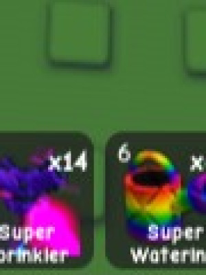 1 Super Splinkler + 1 Super Watering Can