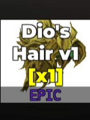Dio's hair V1 (Эпическая причёска)