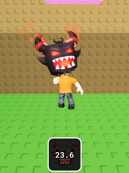👹Demon's head + lava slap👹