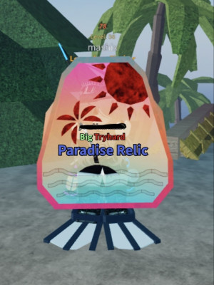 🏖BIG TRYHARD PARADISE RELIC 38 KG🏖