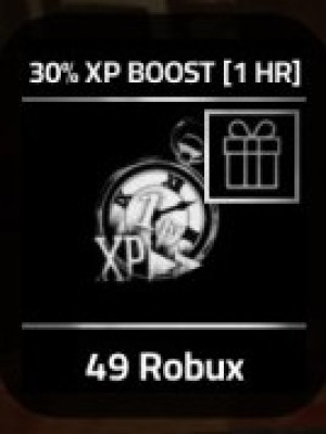 30% XP BOOST [1 HOUR]