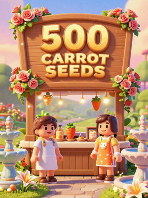 🥕X500 CARROT SEED / +ПОДАРОК / X500 СЕМЕЧЕК МОРКОВИ🥕