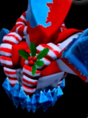 Candy cane shadow the world