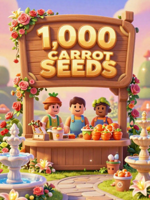 🥕X1.000 CARROT SEED / +ПОДАРОК / X1.000 СЕМЕЧЕК МОРКОВИ🥕