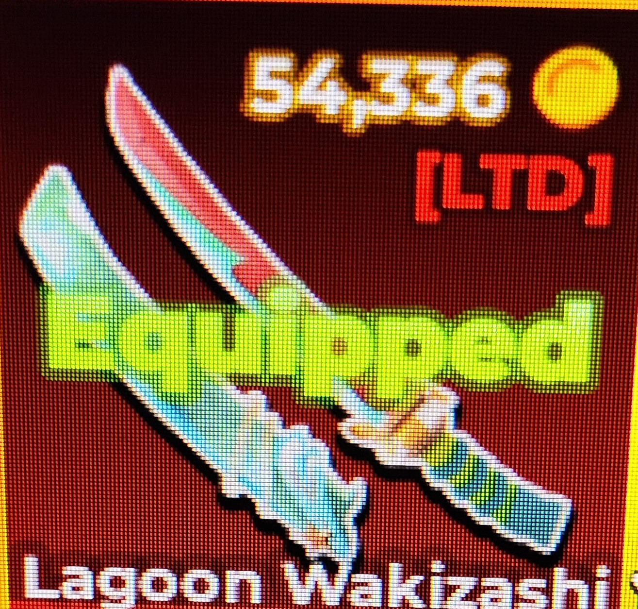 Lagoon Wakizashi