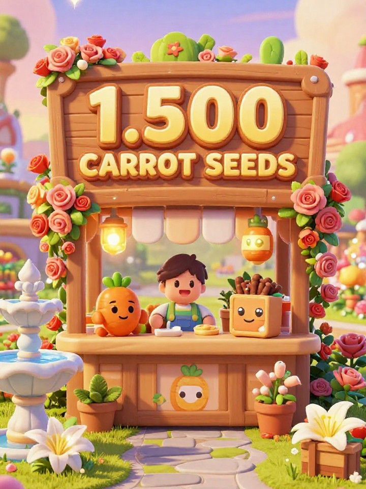 🥕X1.500 CARROT SEED / +ПОДАРОК / X1.500 СЕМЕЧЕК МОРКОВИ🥕