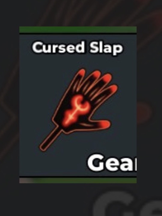 Cursed slap
