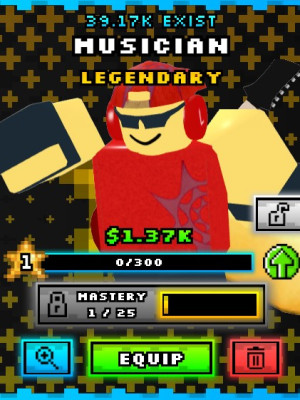 shiny musician