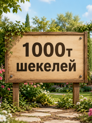 1000Т шекелей