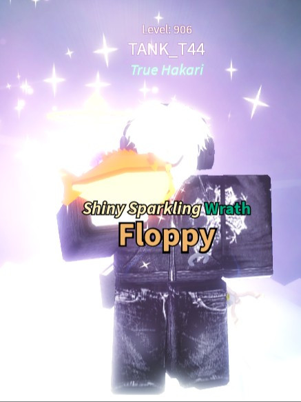 shiny sparkling wrath floppy