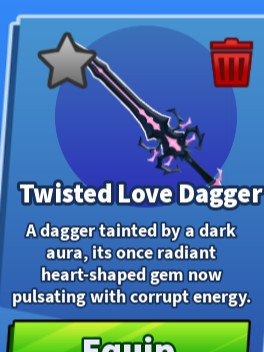 Twisted Love Dagger (Swords)