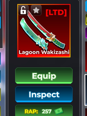 Lagoon Wakizashi