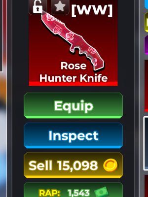Rose Hunter Knife