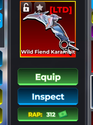 Wild Fiend Karambit