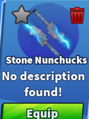 Stone Nunchucks (Swords)