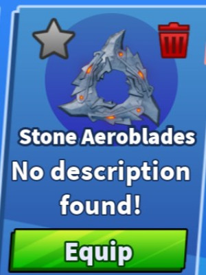 Stone Aeroblades (Swords)