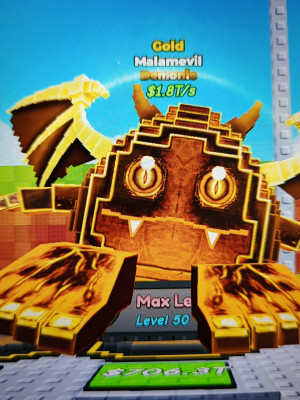 Malamevil / Demonic , Gold / 196.2B\s