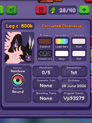 Corrupted Chronocus