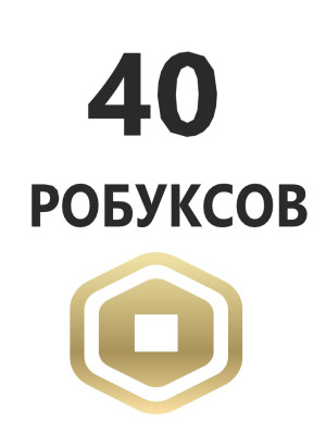 40 робуксов