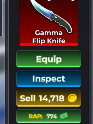 Gamma Flip Knife