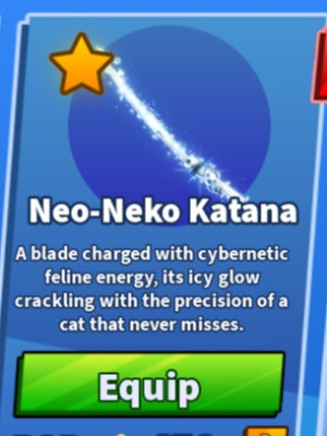 Нео Неко катана