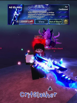 🔮 𝐂𝐑𝐈𝐓𝐒𝐋𝐀𝐒𝐇𝐄𝐑 🧿 1499 rbx ╳ ONLINE NOW 🟢 critslasher