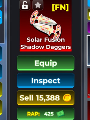 Solar Fusion Shadow Daggers (FN)
