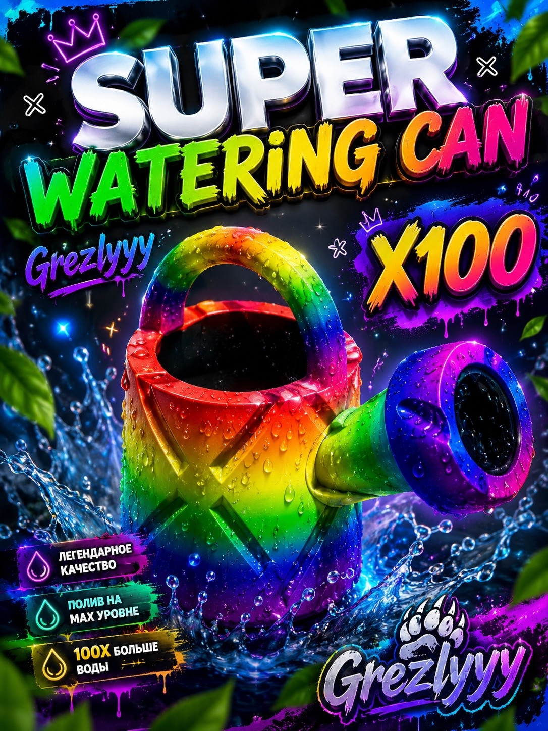 Super Watering Can x100
